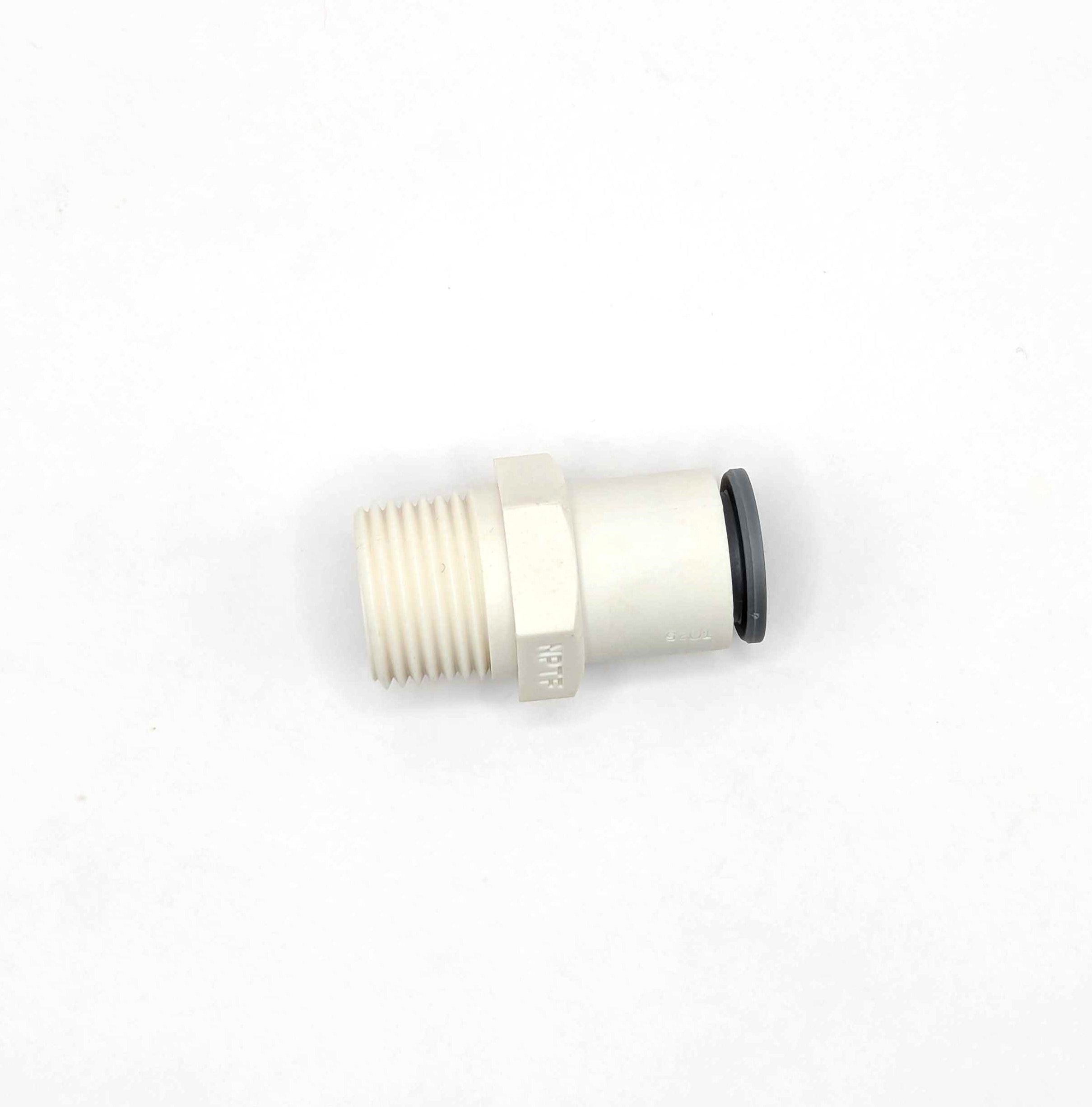 Quick Connect Direct Plumb Fitting (Standard) - Easy Installation Water Pipe Connector for Home Plumbing, DIY Repairs & Appliance Hookups