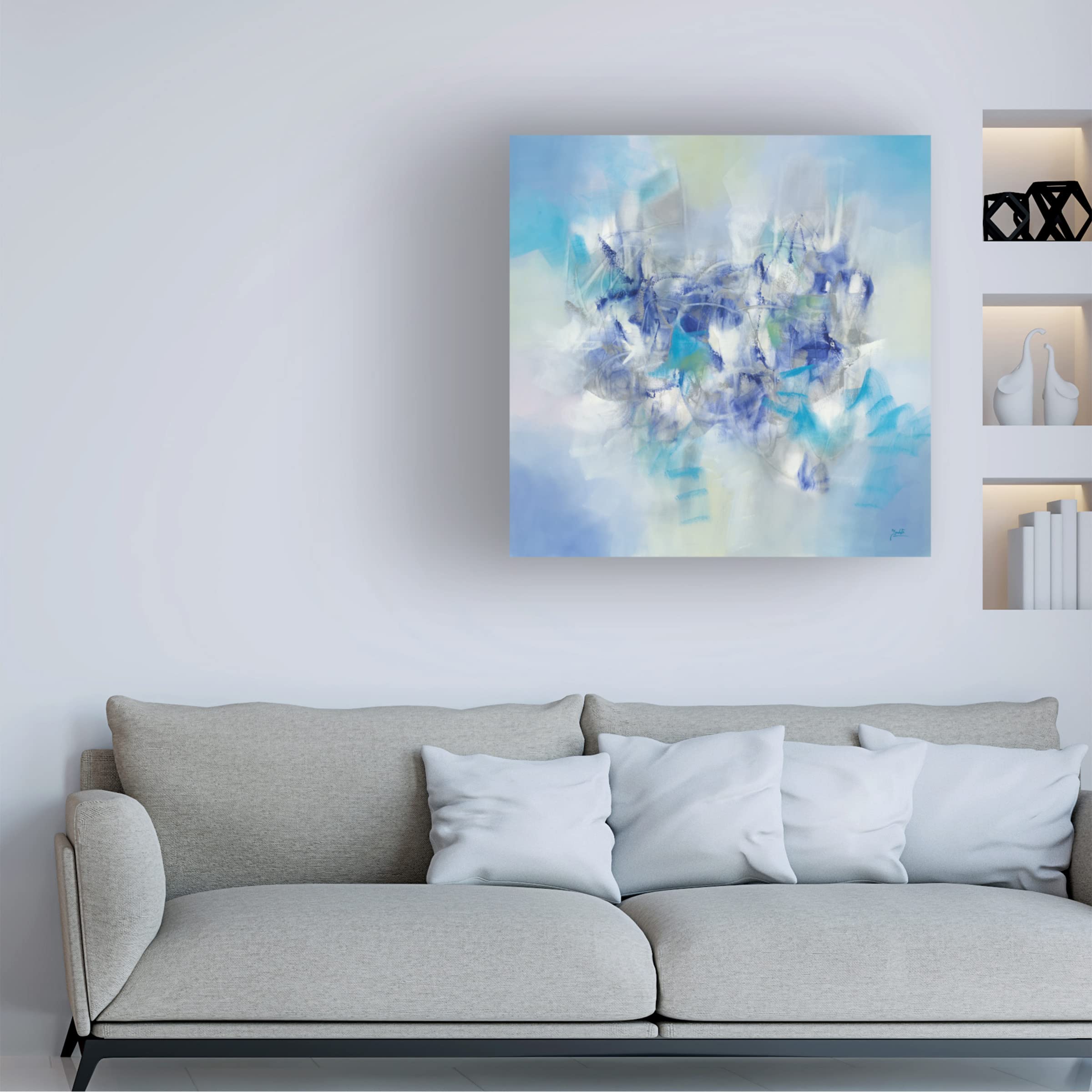 Trademark Fine Art 'Frozen In Time' Canvas Wall Art by Zavaleta - Stunning Home Decor for Living Room, Bedroom & Office