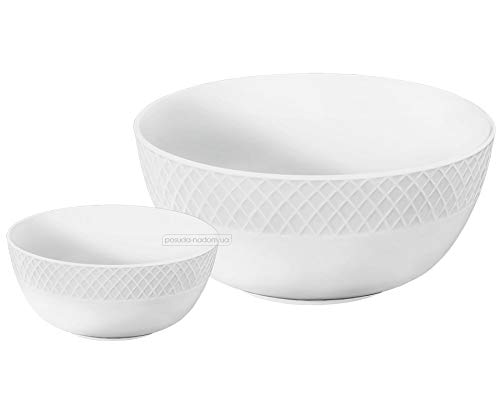 Wilmax Julia 6.5-Inch Porcelain Bowl Set of 6 | Dishwasher Safe & Easy to Clean | Premium English Fine China | Wl-880121/A | Perfect for Dining, Entertaining & Everyday Use