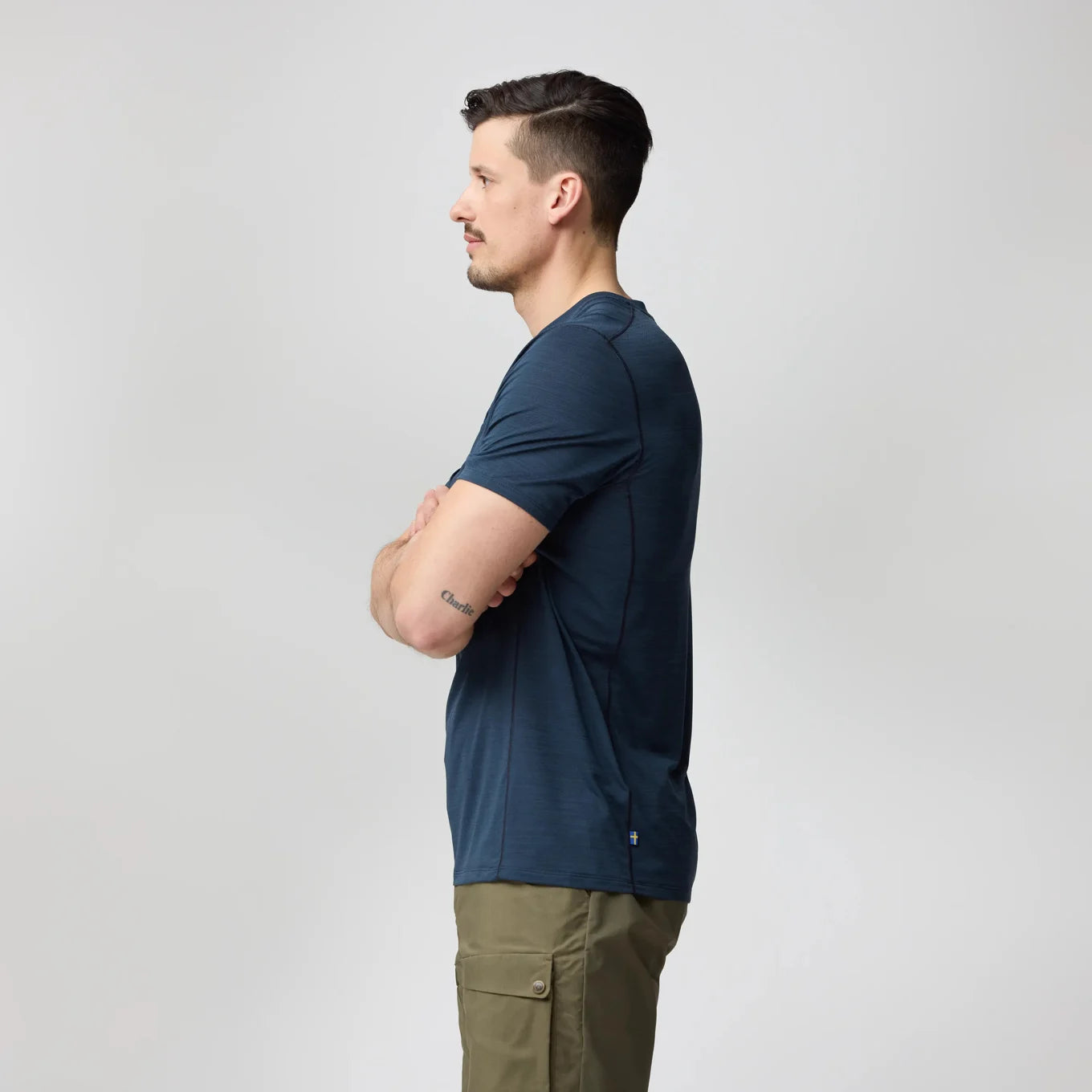 Fjallraven Abisko Lite SS Men's Hiking Shirt - Lightweight, Quick-Dry & Breathable for Outdoor Adventures & Travel