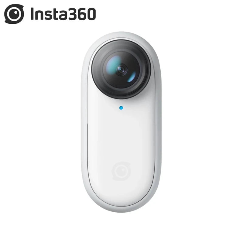 Insta360 GO 2 Mini Action Camera - 4K Ultra HD, Waterproof, Hands-Free Wearable for Vlogging, Sports & Adventure - Perfect for Travel, Cycling, Surfing & Everyday Moments