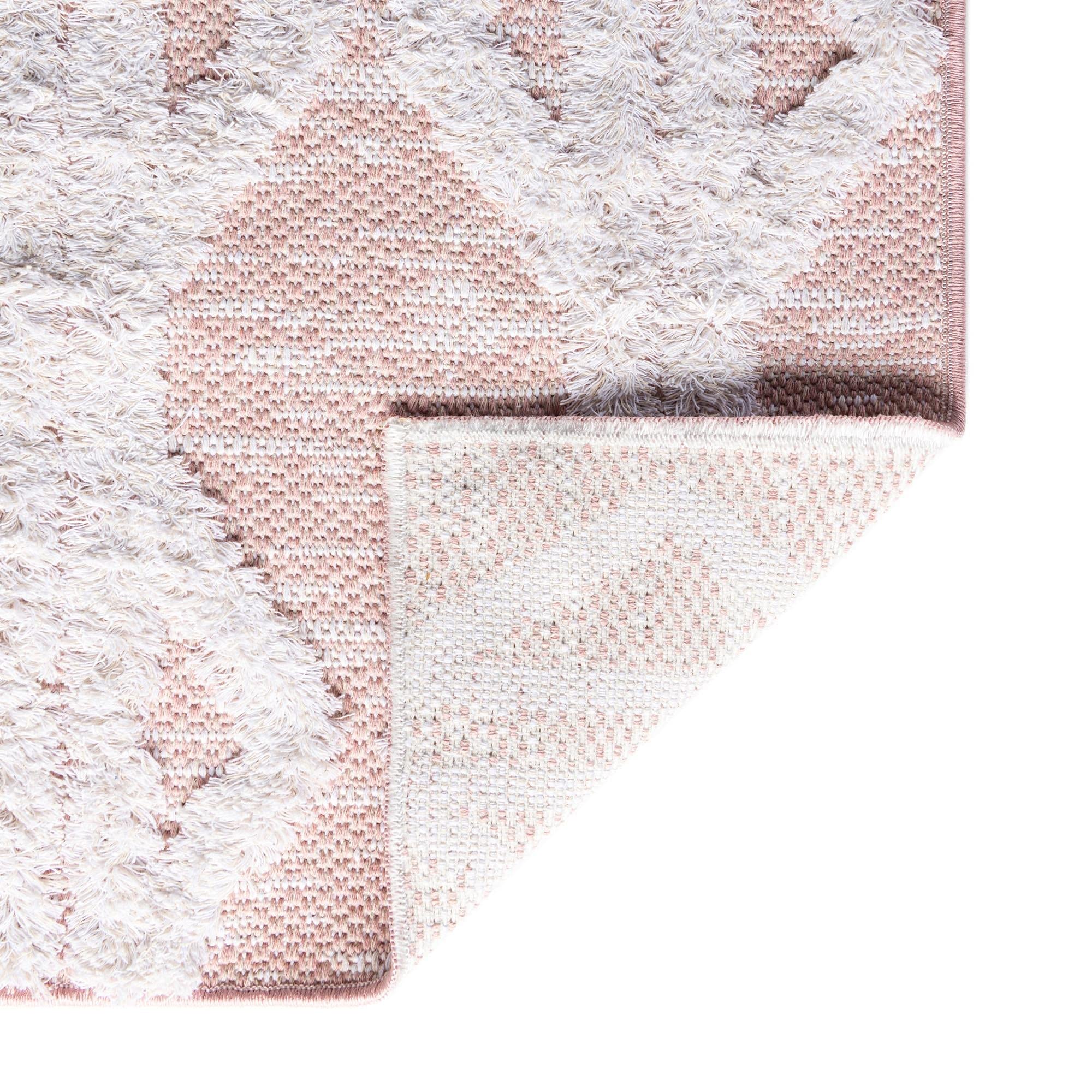 Sabrina Soto Casa Collection 12 Ft Runner Rug - Soft Pink Hallway & Entryway Rug for Home Decor | Durable & Stylish Floor Covering for Living Room, Bedroom, Dining Area