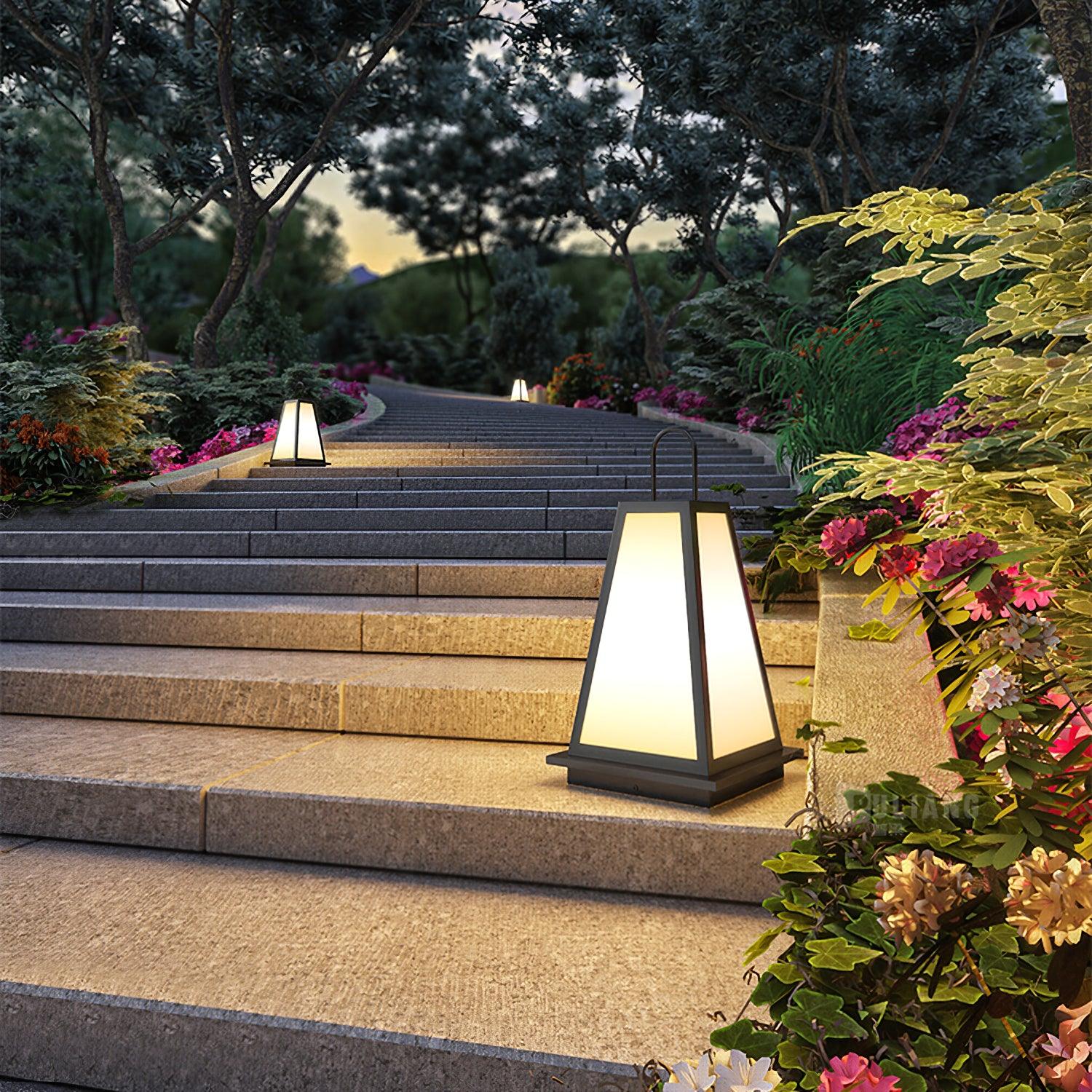 Roam Lantern Solar Garden Light - Waterproof Outdoor LED Lamp for Patio, Yard, Pathway & Camping Decor