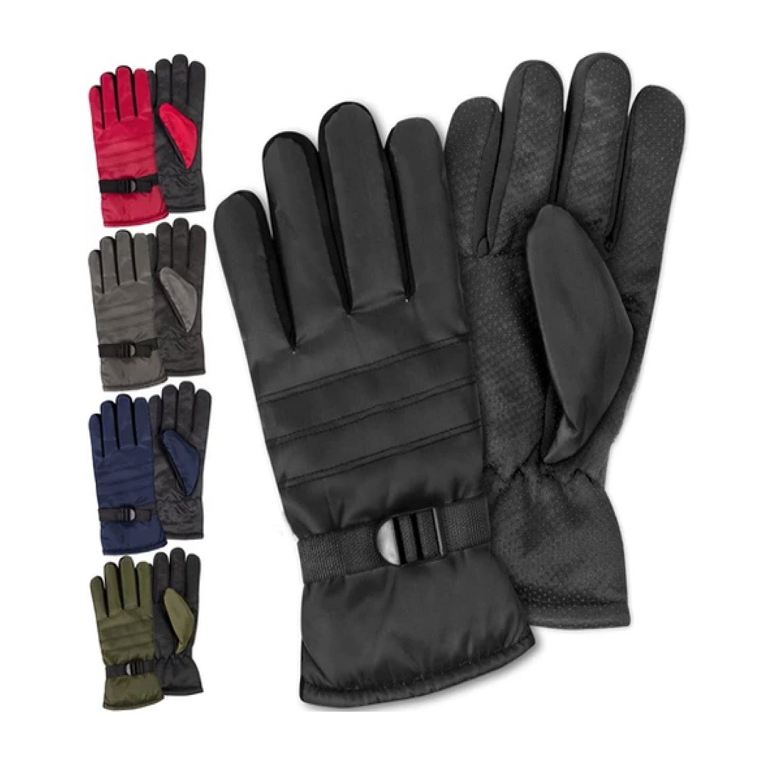 10 Pack Winter Gloves for Men & Women - Waterproof, Insulated & Windproof Cold Weather Gloves - Perfect for Skiing, Snowboarding, Hiking & Outdoor Work in Extreme Conditions