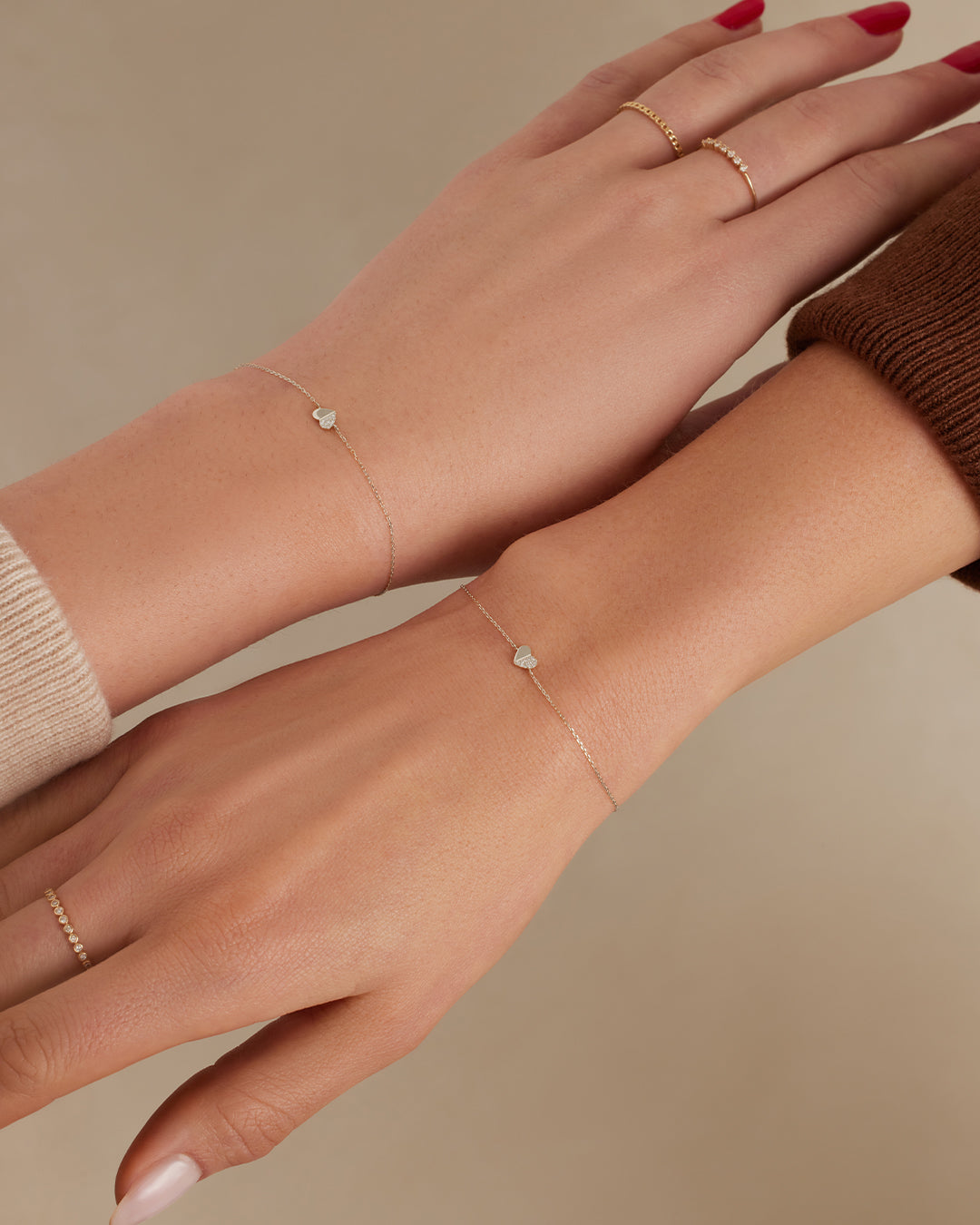 Diamond Bond Bracelet for Women - Elegant Sterling Silver Friendship Jewelry Gift for Her - Perfect for Anniversaries, Birthdays & Special Occasions