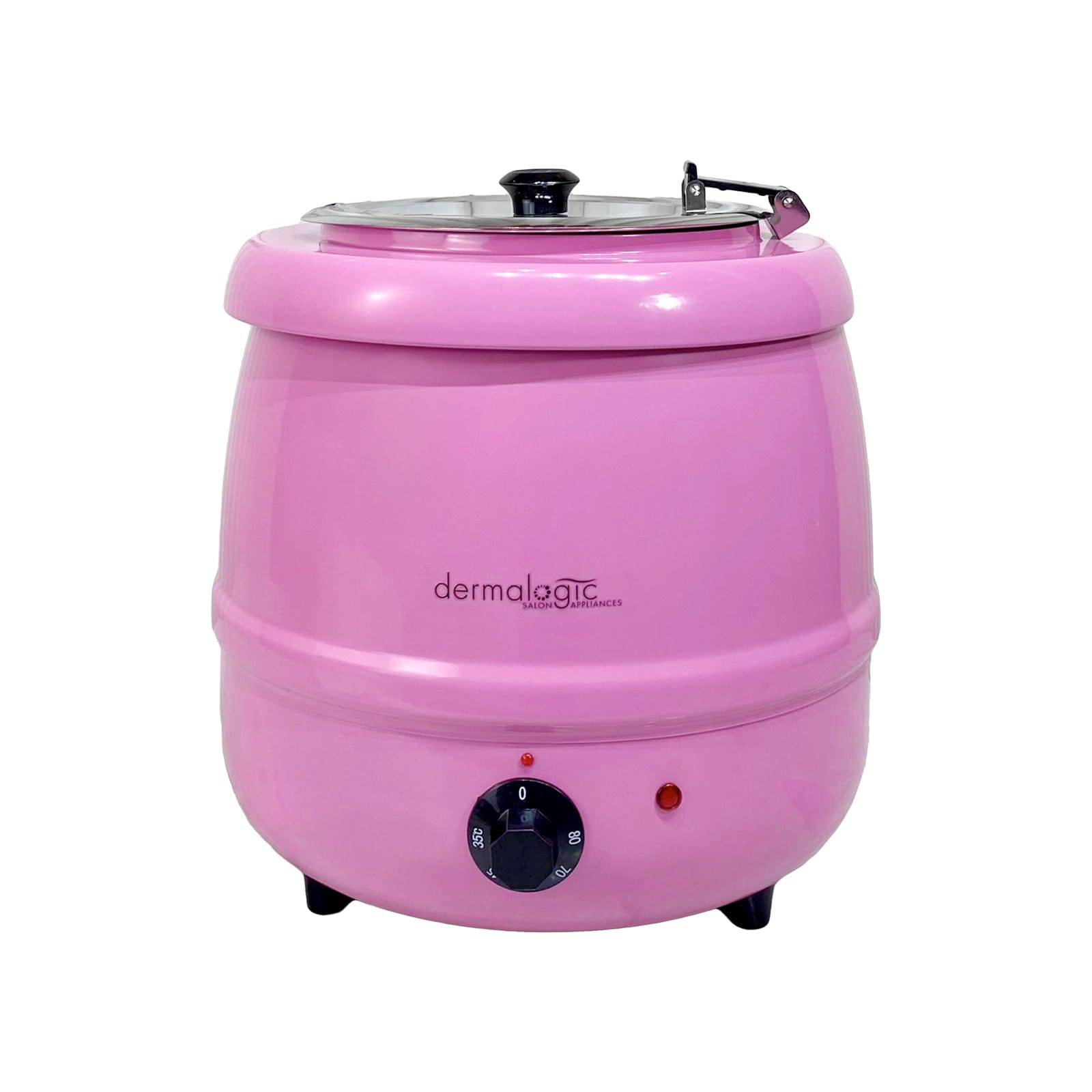 Dermalogic Paraffin Wax Warmer 10L with 5oz Ladle - Professional Wax Heater for Spa, Salon & Home Pedicure Treatments