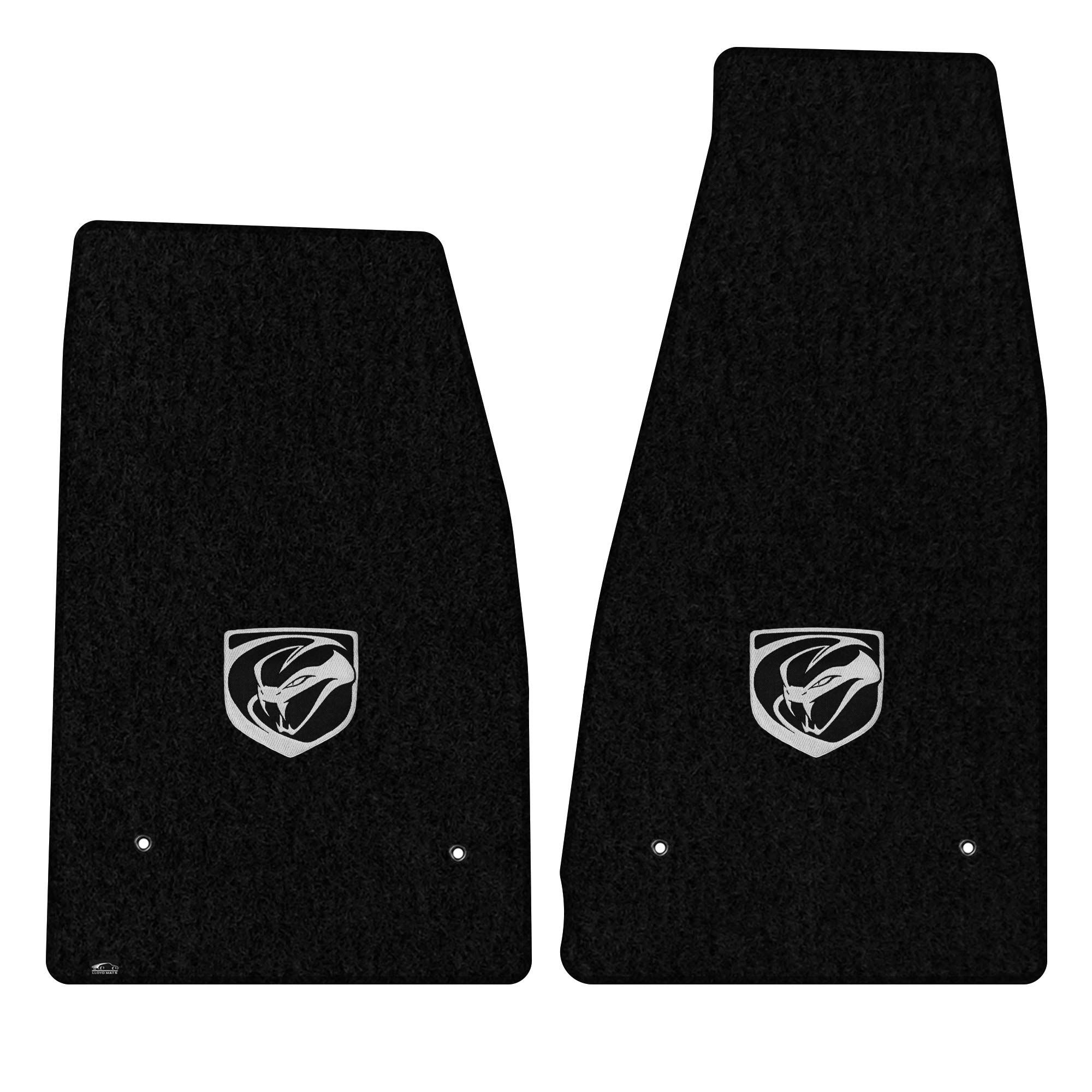 Premium Custom-Fit Carpet Floor Mats for Dodge Viper 2013-2017 - 2-Piece Set Charcoal Luxury Car Floor Liners | All-Weather Protection & Enhanced Interior Style