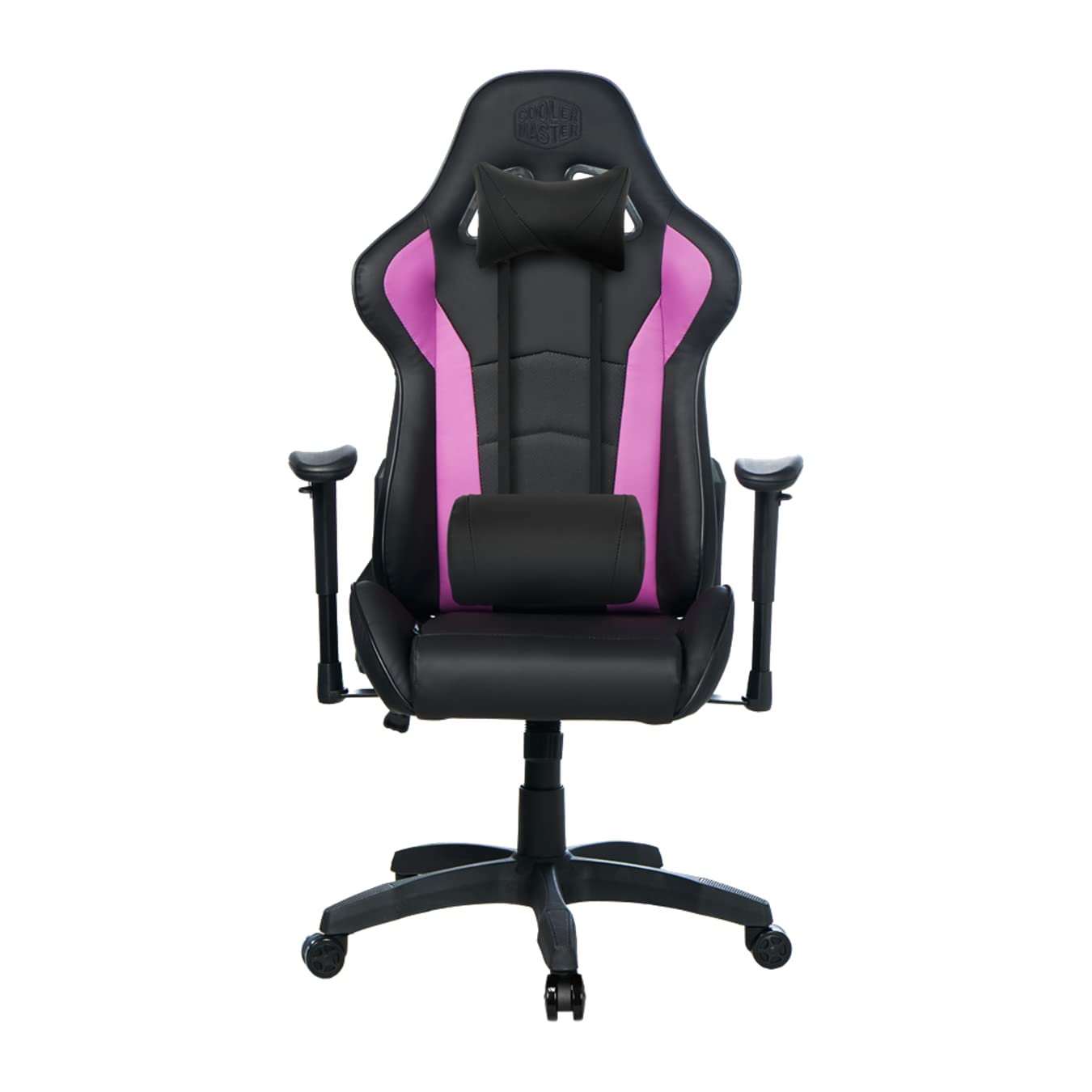 Cooler Master Caliber R1 Ergonomic Gaming Chair - Adjustable High Back PU Leather Office Chair with Lumbar Support for PC Gamers, Racing Style & Home Workspace (Purple) - Perfect for Esports, Streaming & Long Work Sessions
