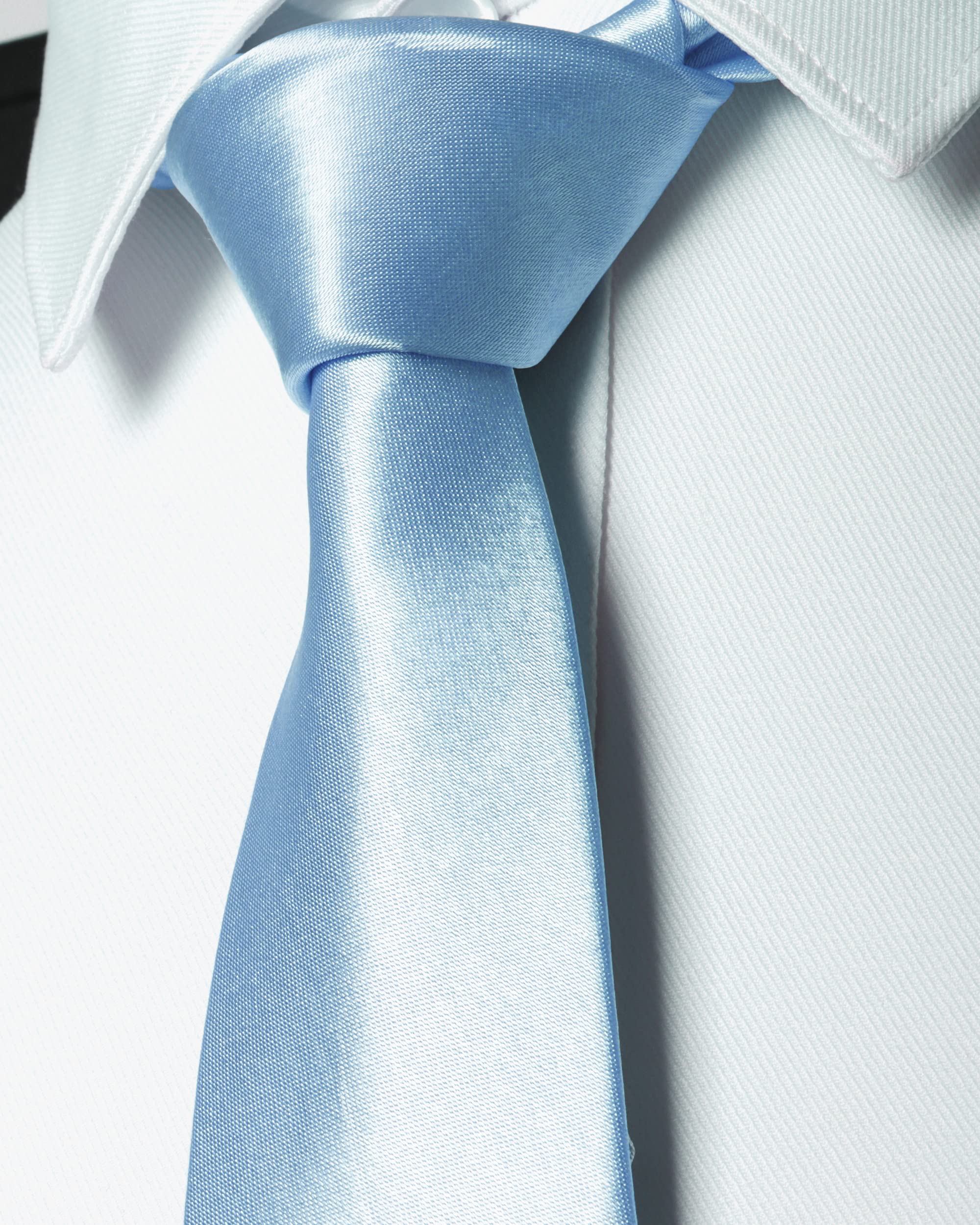 Premium Solid Color Men's Necktie - Elegant Silk Tie for Wedding, Business & Formal Occasions | Perfect for Office, Interviews & Special Events
