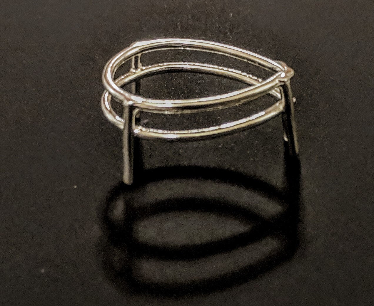 5x3mm Pear Cut Solid Sterling Silver or 14kt Gold Wire Basket for DIY Jewelry Making - Perfect for Rings, Earrings & Pendants - Custom Handcrafted Jewelry Supplies (27x20mm) - Great for Gift Giving & Personal Accessories