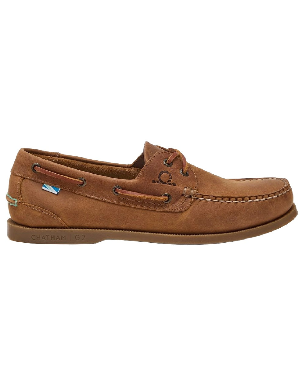 Chatham Men's The Deck II G2 Premium Leather Boat Shoes - Comfortable & Stylish Non-Slip Deck Shoes for Sailing, Boating & Casual Wear