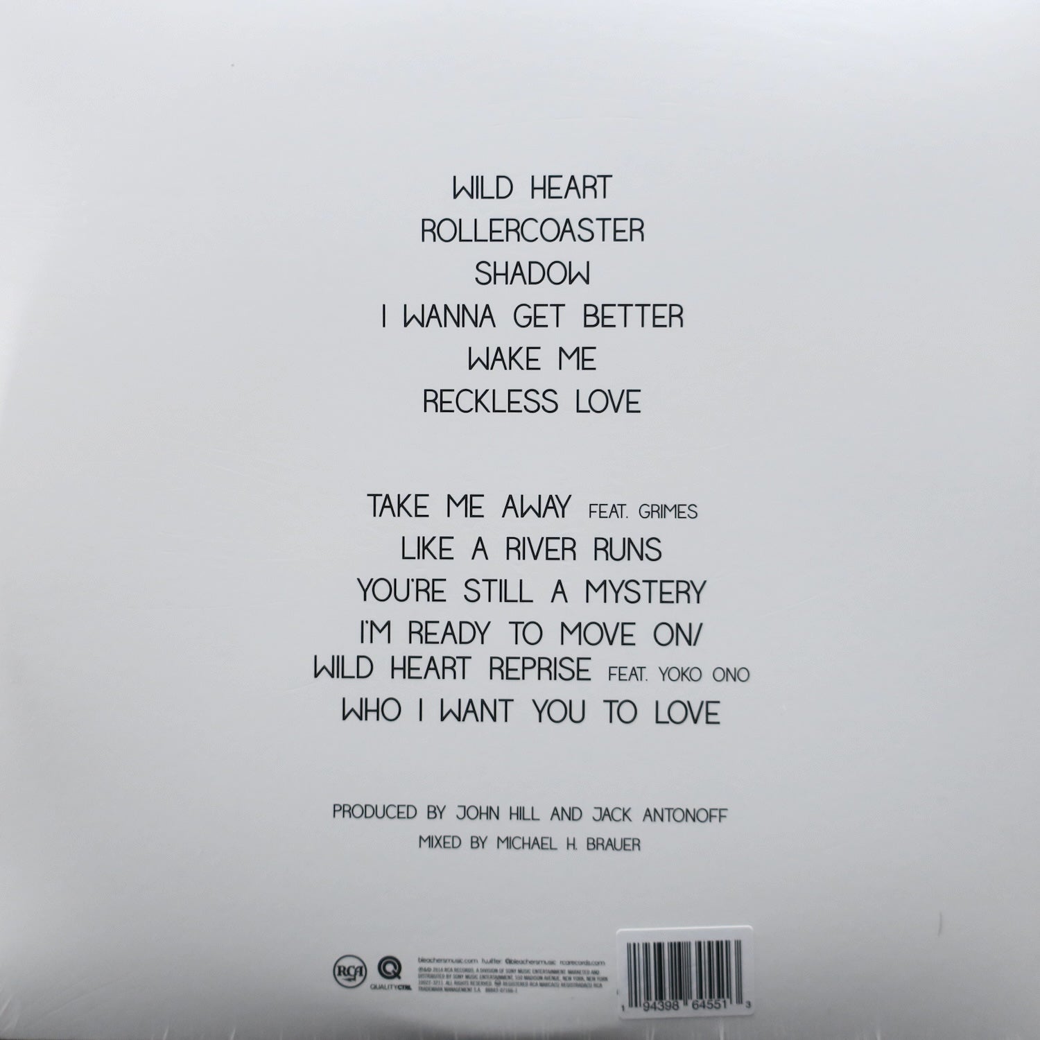 BLEACHERS 'Strange Desire' 180g YELLOW Vinyl LP Record - 2014 Alternative Rock Album - Perfect for Vinyl Collectors & Indie Music Lovers