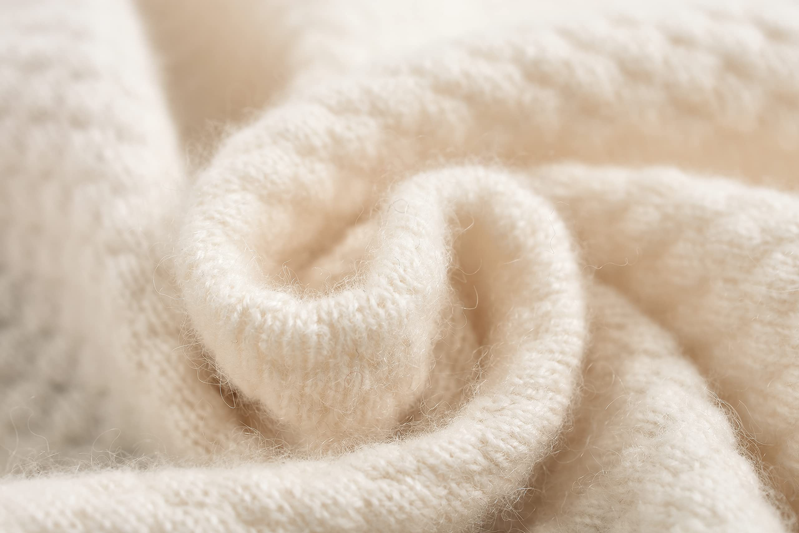BEYOND FASHION 100% Pure Cashmere Women's V-Neck Button Front Cardigan Sweater - Perfect for Office, Date Night & Fall Layering