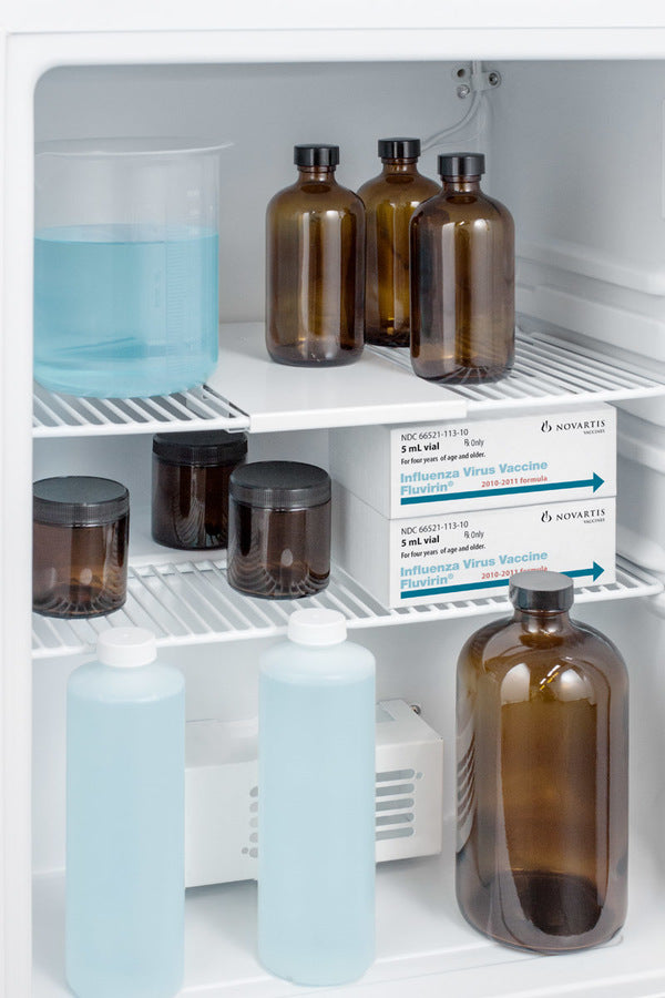 Accucold FF28LWHMED2 Compact Auto Defrost Refrigerator - Medical & Scientific Use, Laboratory, Pharmacy, Hospital, Blood Bank Storage Solution