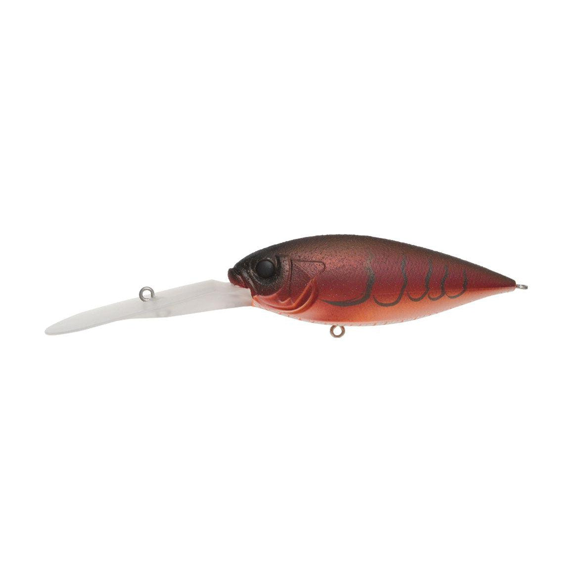 Megabass Deep Six Crankbaits - Premium Fishing Lures for Bass, Walleye & Pike - Perfect for Deep Water Fishing & Trolling