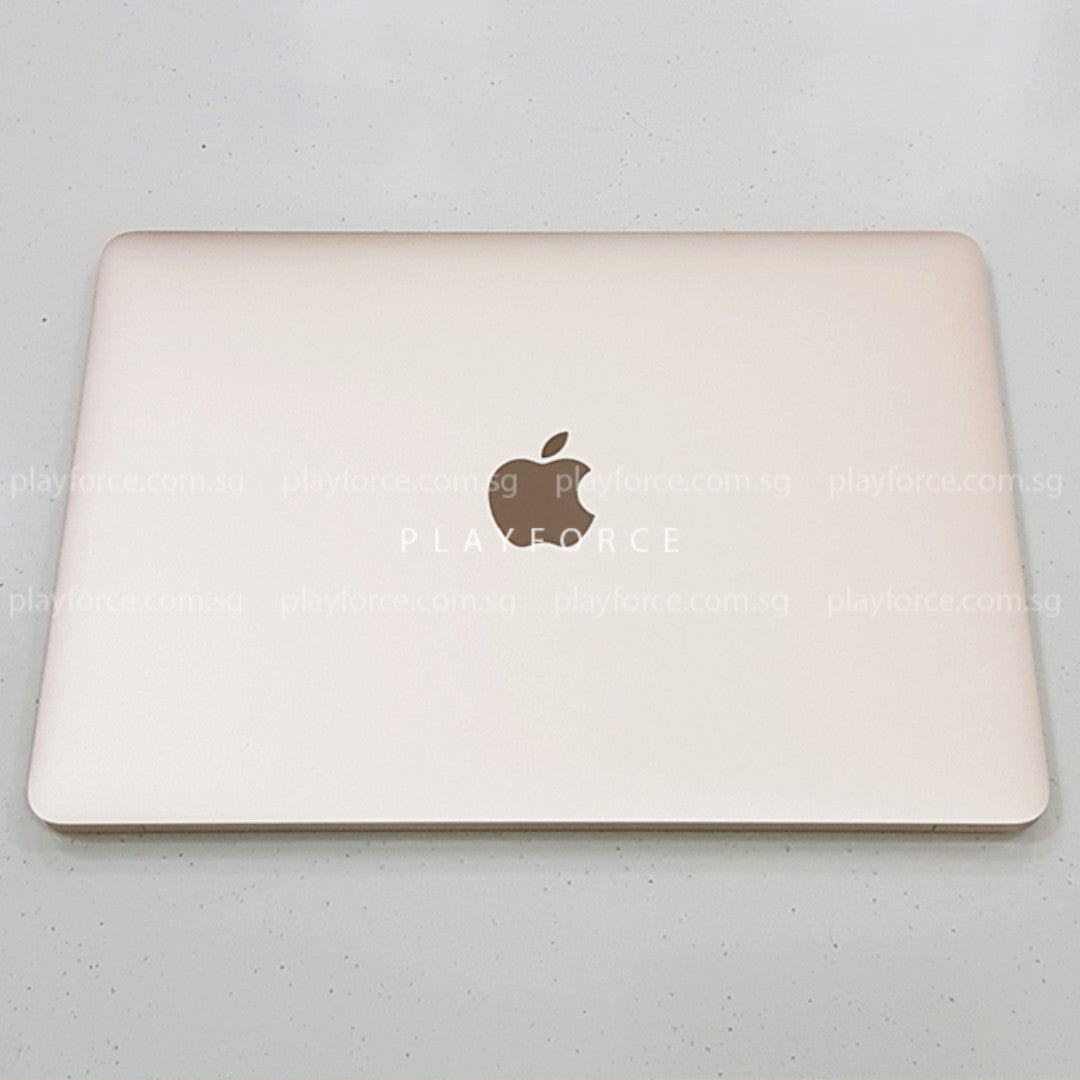 Apple MacBook 2015 12-inch Laptop - 500GB SSD, Intel Core M Processor, Retina Display (Gold) - Perfect for Students, Professionals & Travel Use