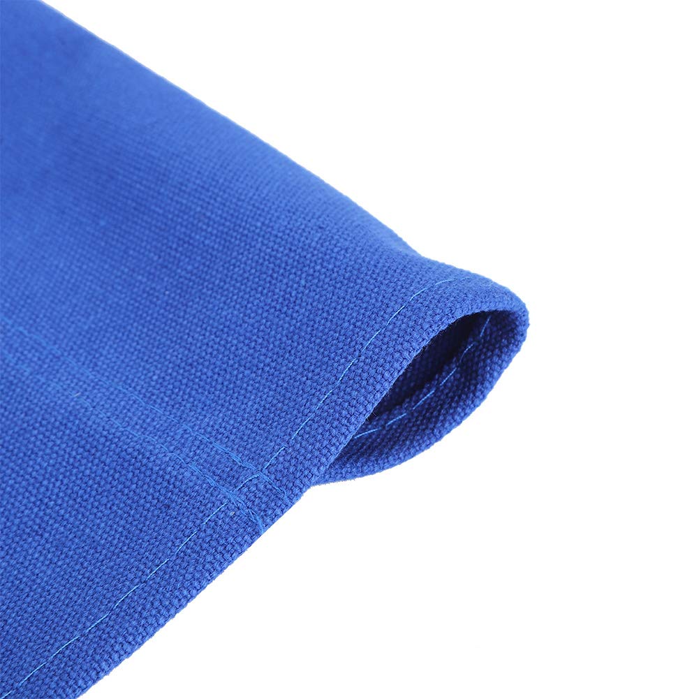 Estink Director Chair Cover Replacement Set - 1 Seat & Back Cover with Stick Accessories for Home, Office, Movie Set (Blue) | Durable Fabric for Indoor & Outdoor Use
