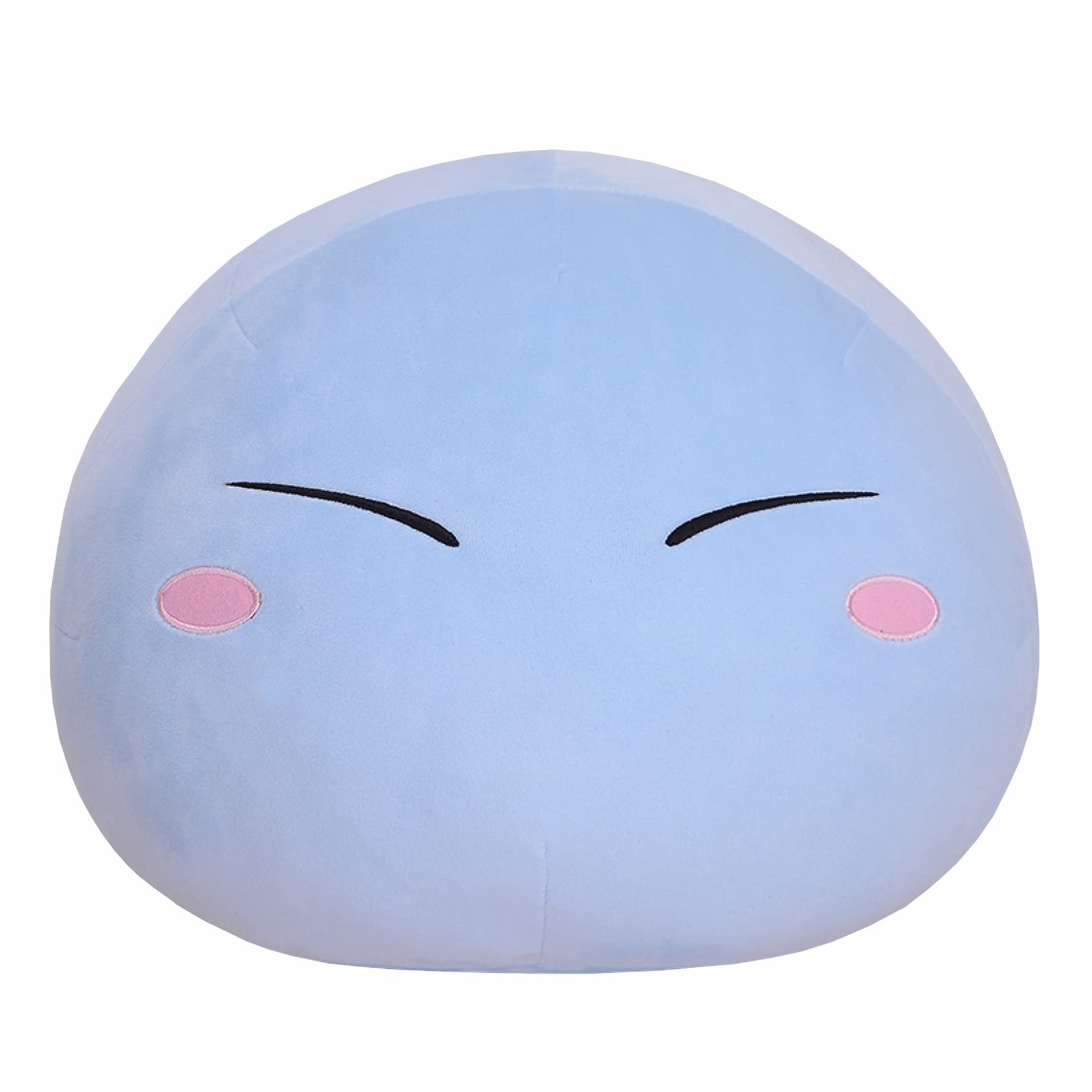 **Anime Rimuru Plush Pillow - Cute Stuffed Doll & Throw Pillow for Teens & Adults - Soft Manga Figure Toy (17.7