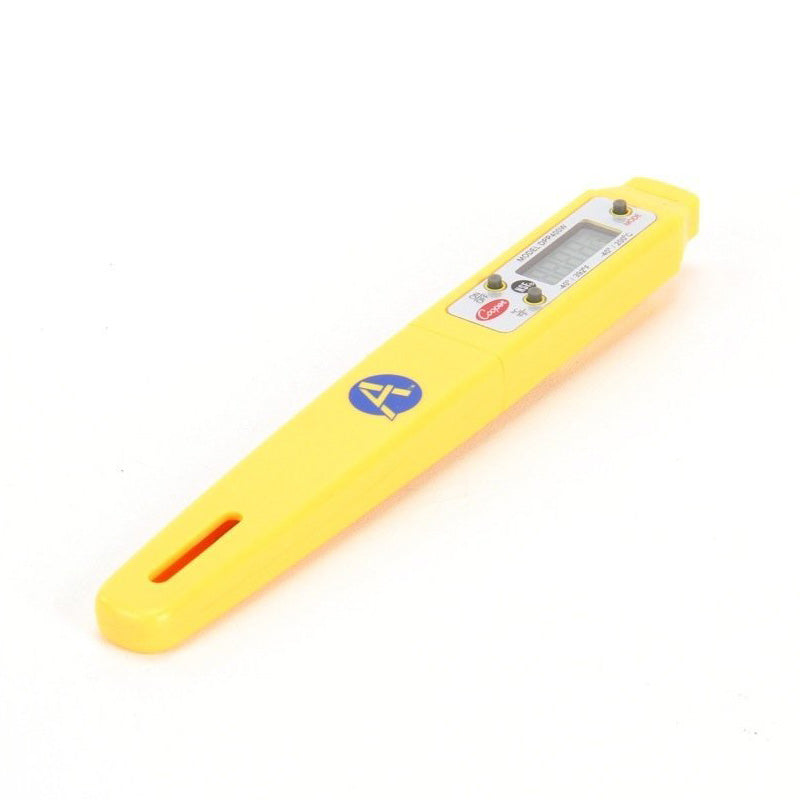 Cooper Atkins DPP400W 0.8 Waterproof Digital Thermometer - Yellow | Accurate Temperature Measurement for Food, Pool, HVAC & Outdoor Use
