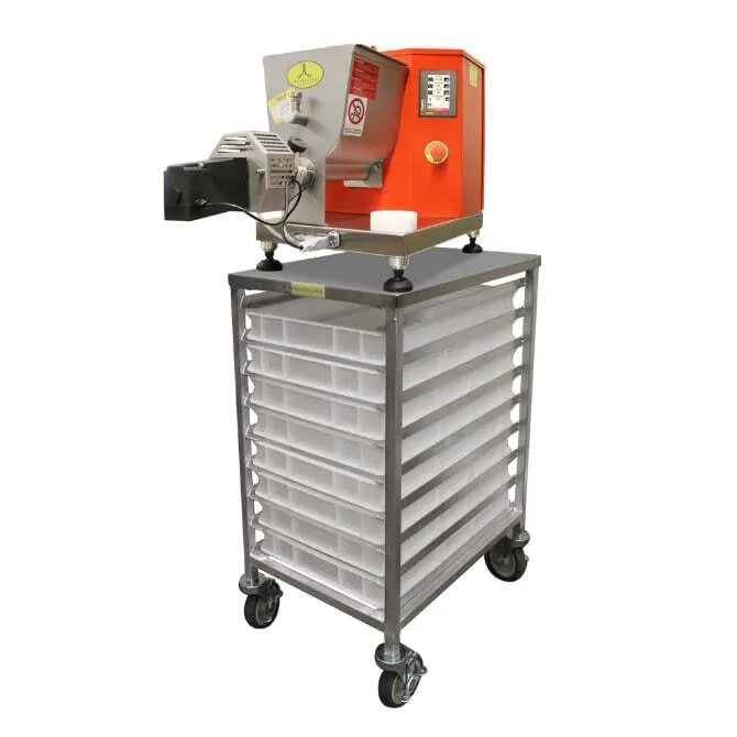 Arcobaleno AEX30 Pasta Extruder Machine - Stainless Steel Pasta Maker with 2 Dies - Perfect for Homemade Pasta, Italian Cuisine & Restaurant Use