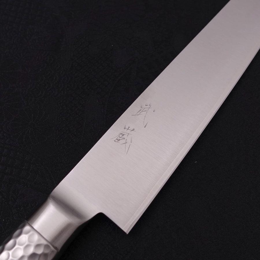 Premium VG-5 Steel Sujihiki Knife 270mm - Japanese Slicing Knife with Polished Western Handle for Sushi, Meat & Fish Cutting - Professional Chef & Home Kitchen Essential