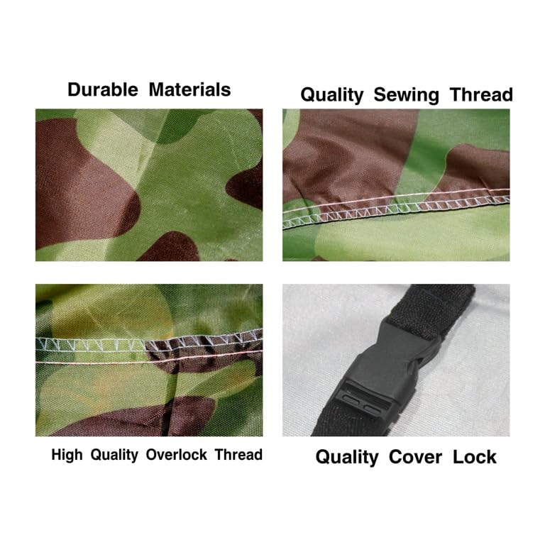 FREE BEE Waterproof Motorcycle Cover for Royal Enfield Continental GT 650 - All-Weather Protection for Outdoor Parking & Storage