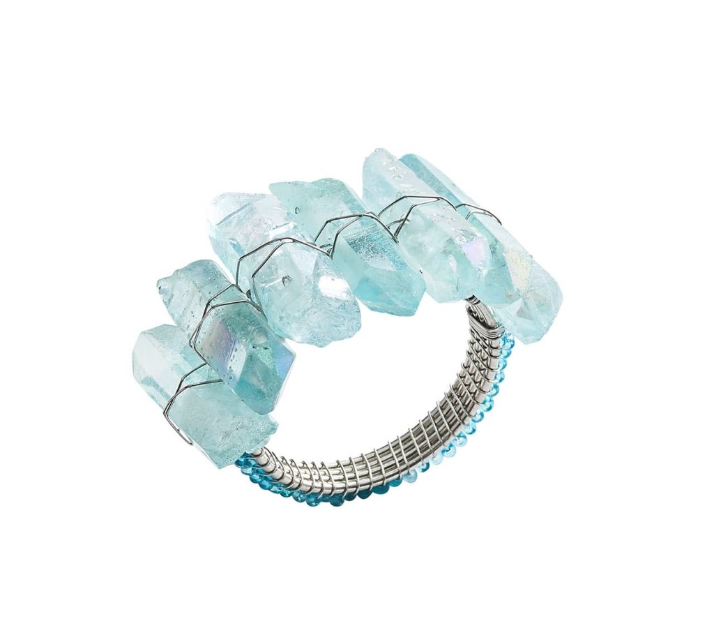Elegant Radiant Napkin Rings Set of 4 - Premium Tableware for Wedding, Dinner Party & Holiday Decor