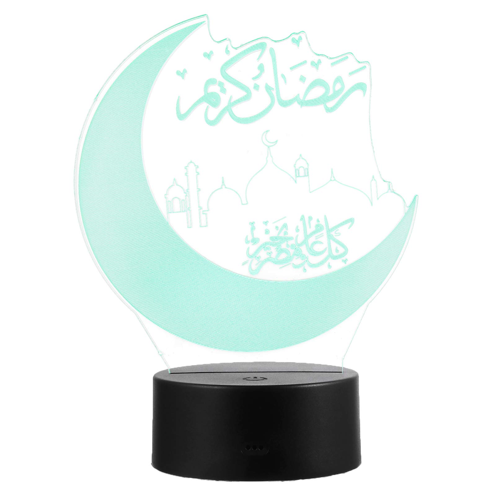 OSALADI 3D LED Night Light - USB Powered Colorful Desk Lamp for Kids, Nursery, Bedroom - Perfect for Decor, Gifts & Creating a Cozy Atmosphere