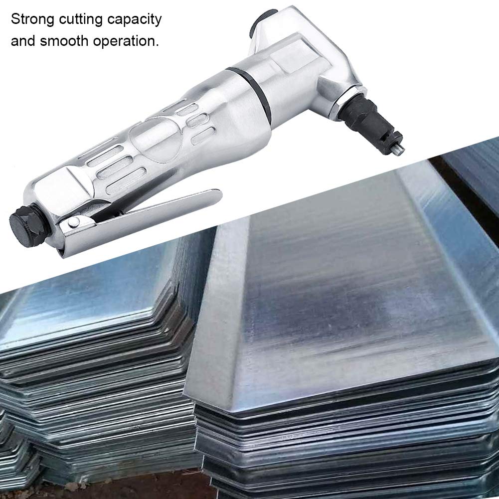 Air Nibbler Metal Cutter - High Hardness Blade Pneumatic Shears | 2800 RPM Handheld Cutting Tool for Sheet Metal, HVAC & Automotive Repair