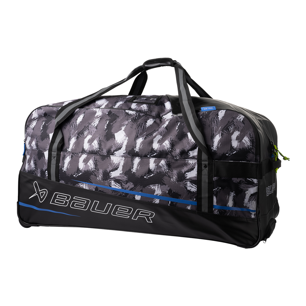 Bauer Premium Wheeled Hockey Bag S24 - Durable & Lightweight Hockey Gear for Travel & Games - Perfect for Ice Hockey Players & Teams