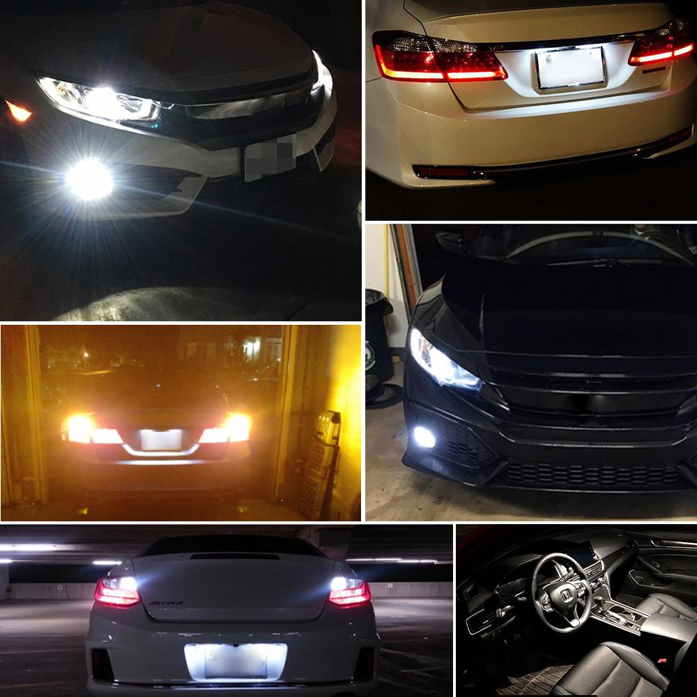 2013-2015 Honda Accord LED Headlight Bulbs - Super Bright White Light, Easy Installation, Durable for Night Driving & Foggy Conditions