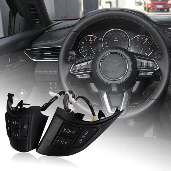 Mazda Atenza & 3 Axela Cruise Control Switch - Steering Wheel Audio Button Replacement for Car Cruise Switch | Perfect for DIY Repairs & Car Upgrades