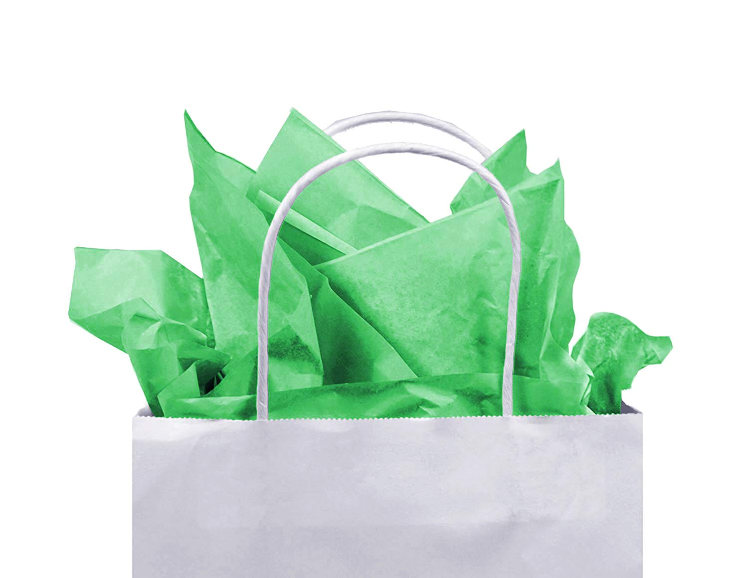Premium Green Gift Wrapping Tissue Paper Bulk - 240 Sheets (20