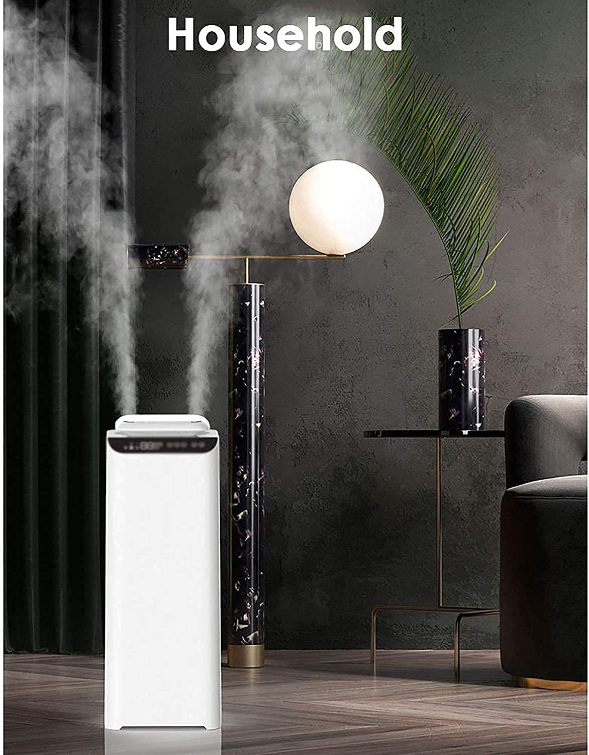 13L Large Capacity Smart Humidifier with Remote Control & Timer - Perfect for Bedroom, Home, and Office - Relieves Dry Air for Better Sleep & Comfort