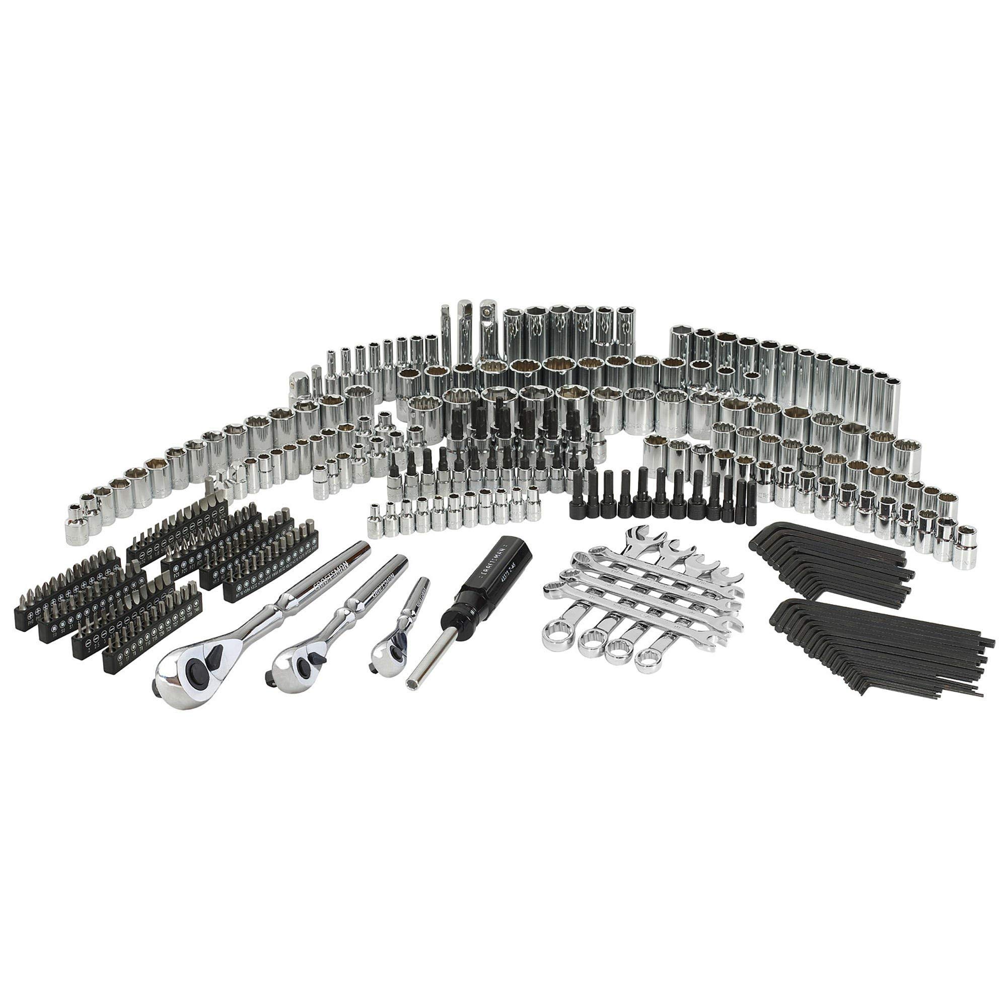 Craftsman 320-Piece Mechanic's Tool Set - Complete Professional Automotive Repair Kit for Cars, Trucks & Motorcycles | Perfect for DIY, Home Garage & Professional Mechanics