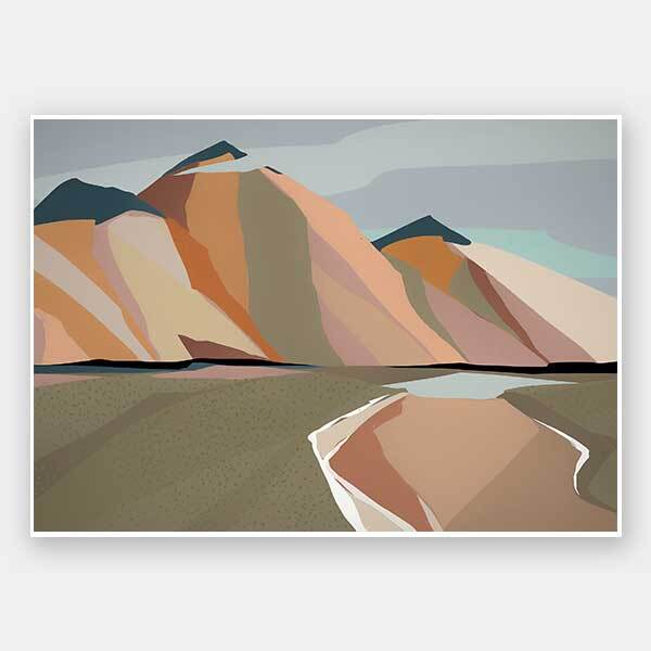 Australian Alps Unframed Art Print - Stunning Landscape Wall Decor for Home, Office & Gifts | Perfect for Living Room, Bedroom & Office Spaces