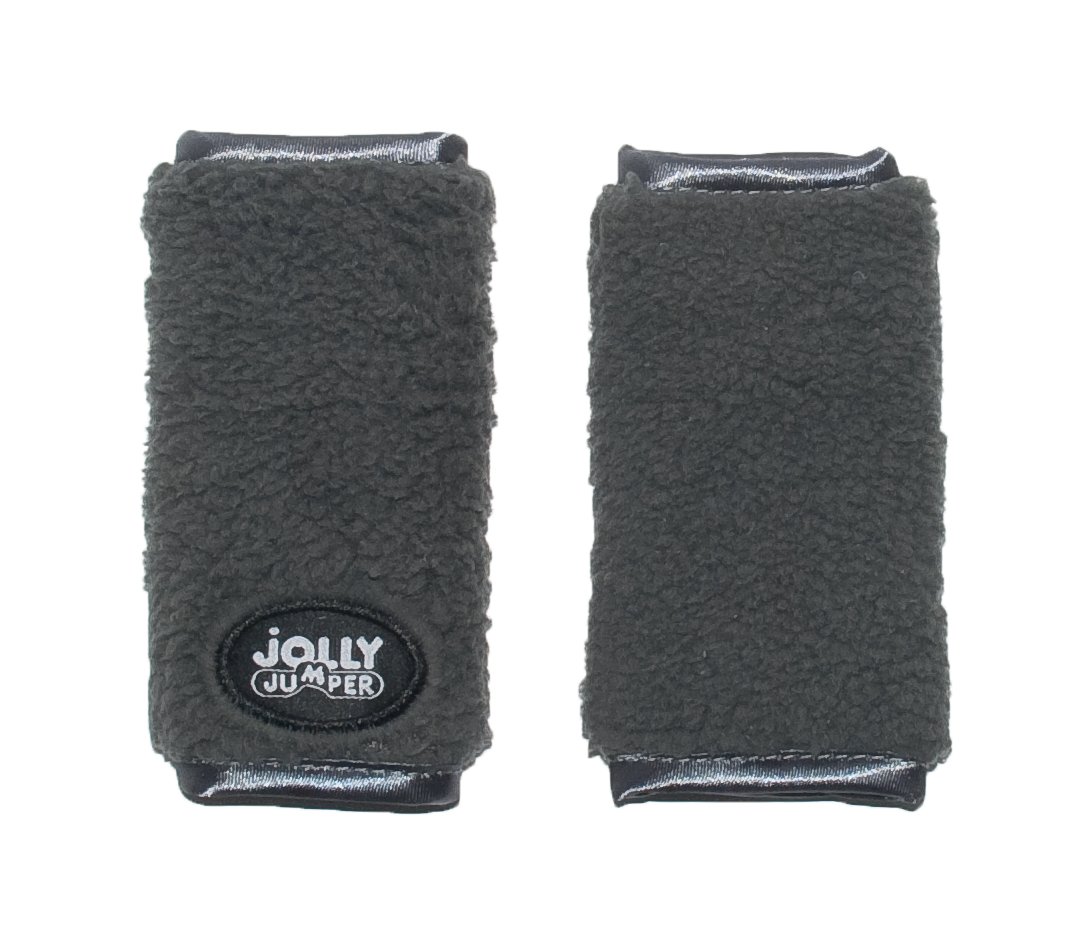 Jolly Jumper Soft Baby Straps (Grey) - Comfortable Infant Support for Car Seats & Strollers - Perfect for Travel, Shopping & Daily Outings