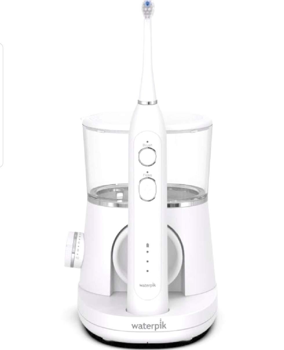 Waterpik Sonic-Fusion Electric Toothbrush & Flosser Combo Pack - Professional Dental Care for Whitening Teeth & Gum Health - Perfect for Home & Travel Oral Hygiene