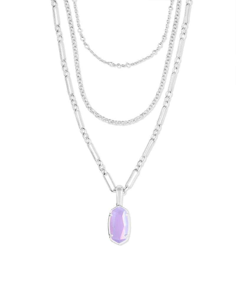 Kendra Scott Elisa Triple Adjustable Length Strand Necklace for Women - Elegant Layered Fashion Jewelry for Everyday Wear, Office & Special Occasions
