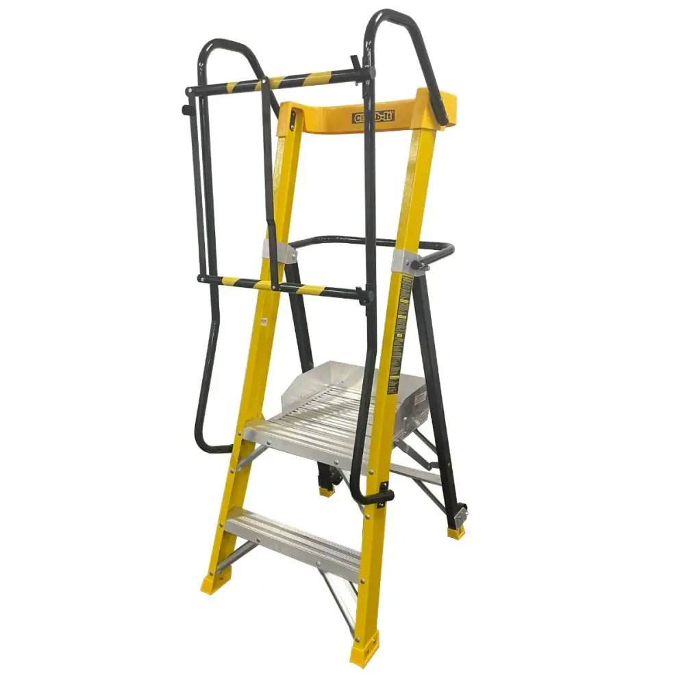 Climb It Fiberglass Podium Steps - Lightweight & Durable for Home, Office, and Stage Use