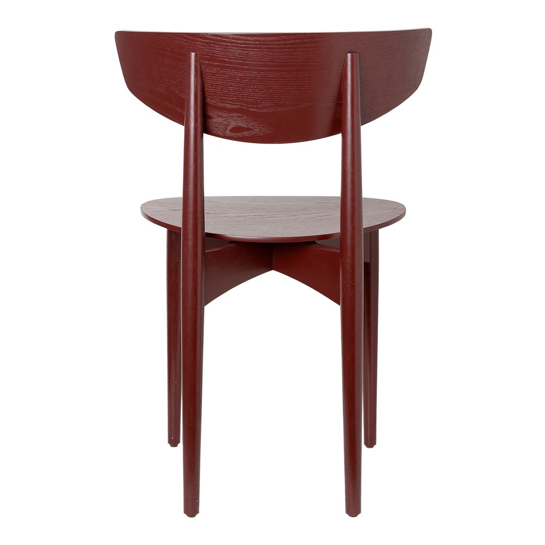 Herman Solid Wood Dining Chair - Sturdy & Comfortable Wooden Chair for Kitchen, Dining Room, and Restaurant Use