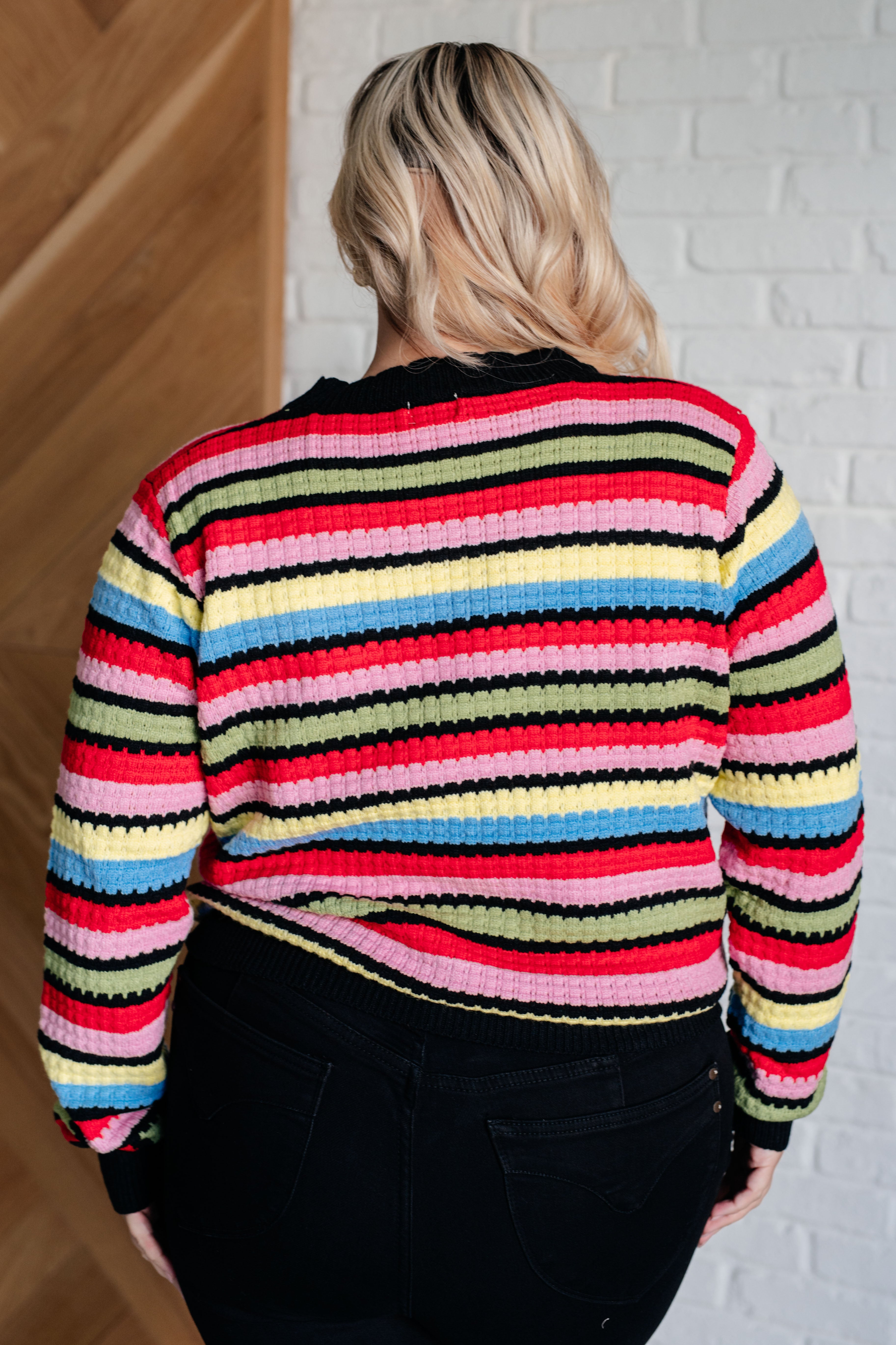 Keep Dreaming Striped Sweater - Cozy Knit Pullover for Women | Fall & Winter Fashion | Perfect for Casual Outings & Coffee Dates