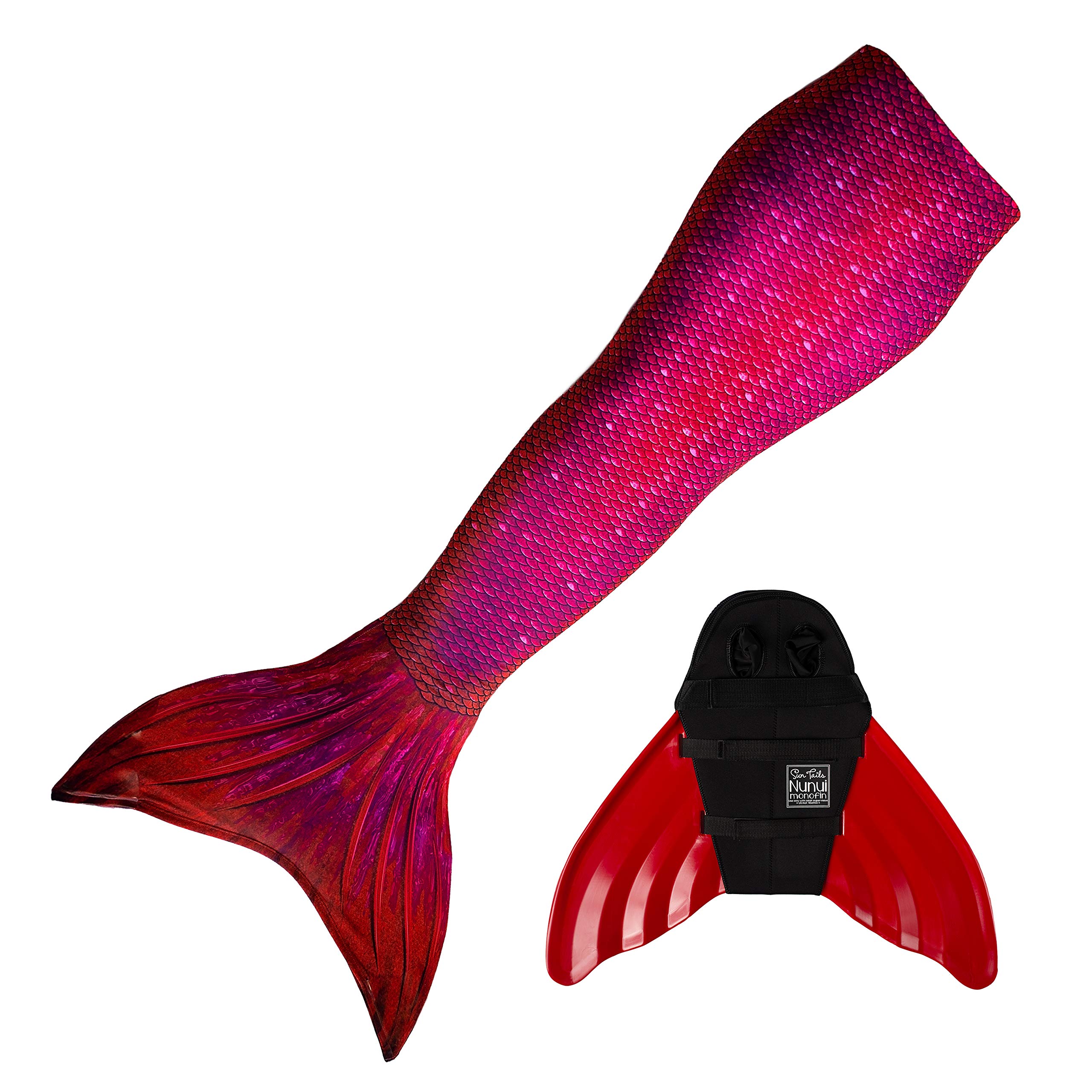 Mermaid Tails for Swimming - Kids & Adults with Monofin | Pool & Beach Fun