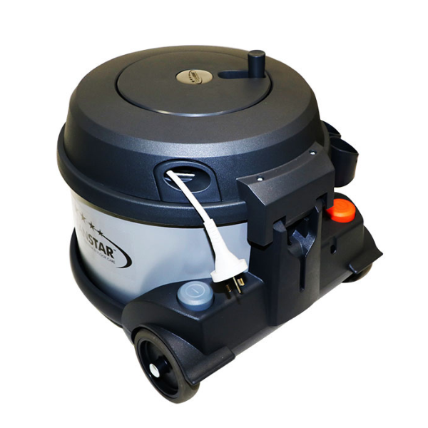 Cleanstar Butler Pro 10L Commercial Dry Vacuum Cleaner with Wheels - Heavy Duty Pull Along Vacuum for Large Spaces, Warehouses & Offices