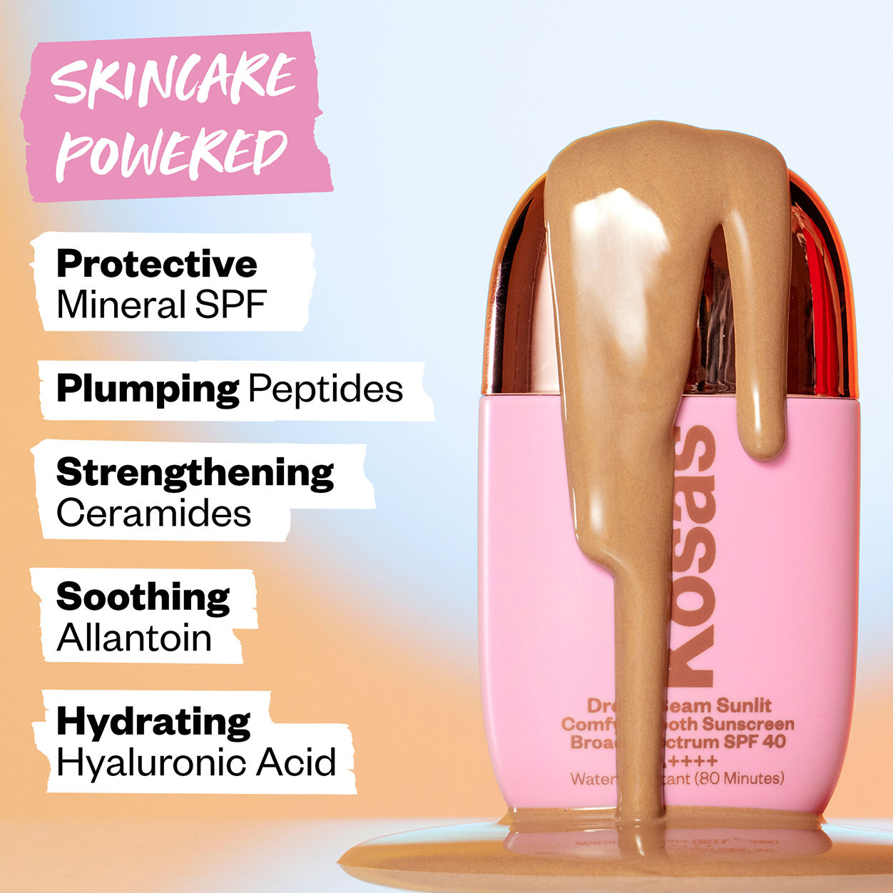 Dream Beam SPF 40 Sunscreen Lotion - Broad Spectrum UVA/UVB Protection, Water Resistant, Lightweight & Non-Greasy Formula for Face & Body | Perfect for Beach, Swimming & Outdoor Activities