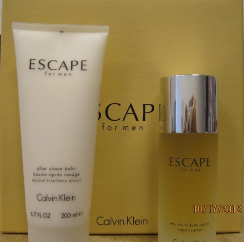Premium Men's Escape Cologne Gift Set - 3.4 oz Eau De Toilette Spray for Everyday Wear, Date Nights & Special Occasions