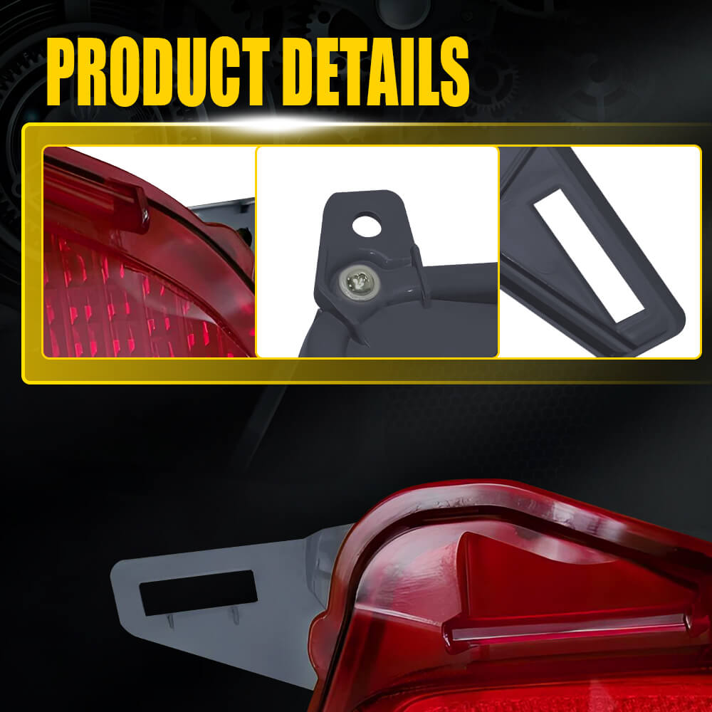 2014-2019 Toyota Highlander Rear Bumper Reflector Set - Left & Right Side Replacement Parts for Enhanced Night Visibility & Safety Driving
