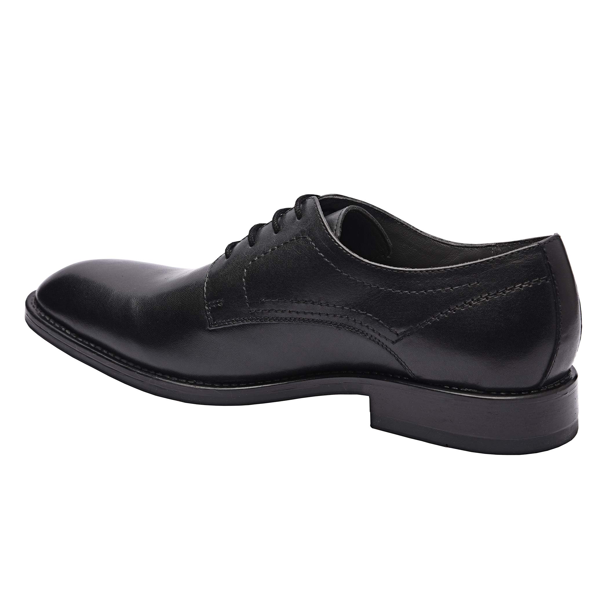 Genuine Leather Men's Derby Dress Shoes - Classic Lace-Up Oxford Business Shoes for Men | Perfect for Office, Weddings & Formal Occasions