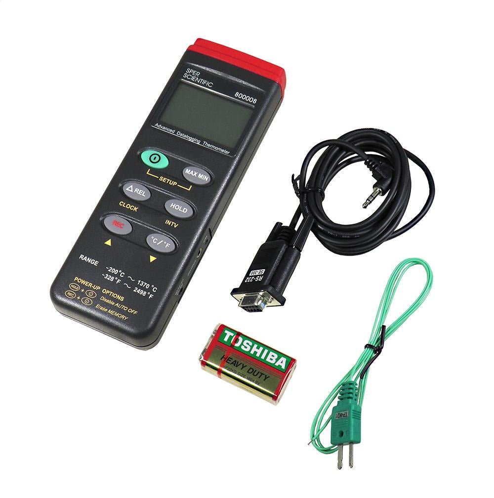 High Precision Advanced Thermocouple Data Logger - Temperature Measurement Device for Industrial, HVAC & Laboratory Use