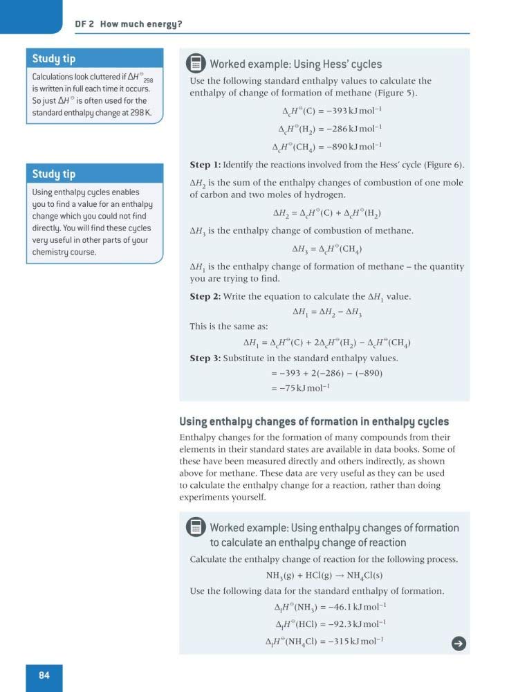 OCR B Salters Advanced Chemistry Student Book - A Level Textbook for High School & College Chemistry Courses | Ideal for Exam Prep & Self-Study